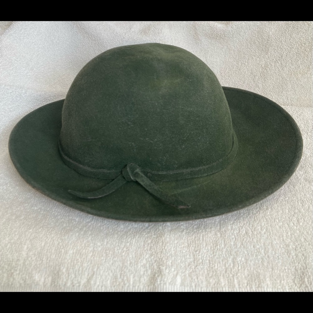 Olive Green Doeskin Felt Bollman Hat Company